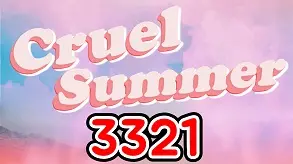 3321 크루엘썸머, cruel summer